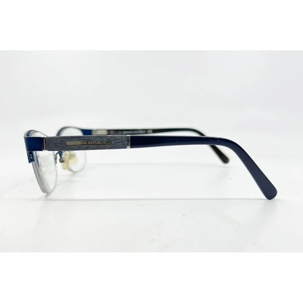 Banana Republic Eyeglasses Women Blue Cat Eye Half Rim GIA 0DA4 50-17-130